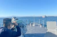 THE Naval Forces Northern Luzon, through Naval Task Force 11, deploys BRP Nestor Reinoso (PC380) to respond to an emergency alert from Udosarang 1, a South Korean passenger vessel, which experienced a mechanical malfunction while navigating the waters of Burgos, Ilocos Norte on Wednesday.