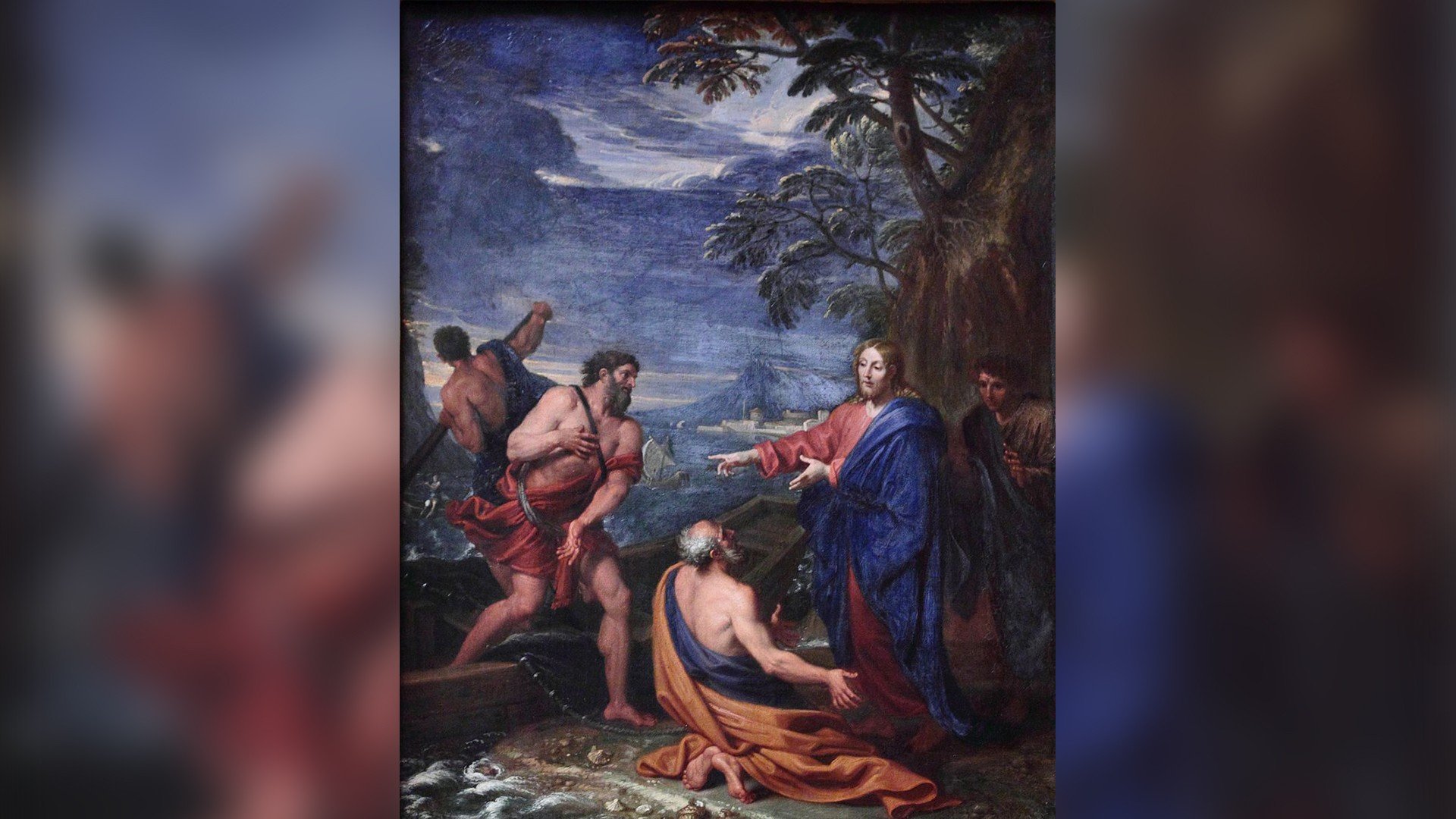 Vocation de Saint Pierre et de Saint André painting by Michel Corneille the Younger (1642-1708).