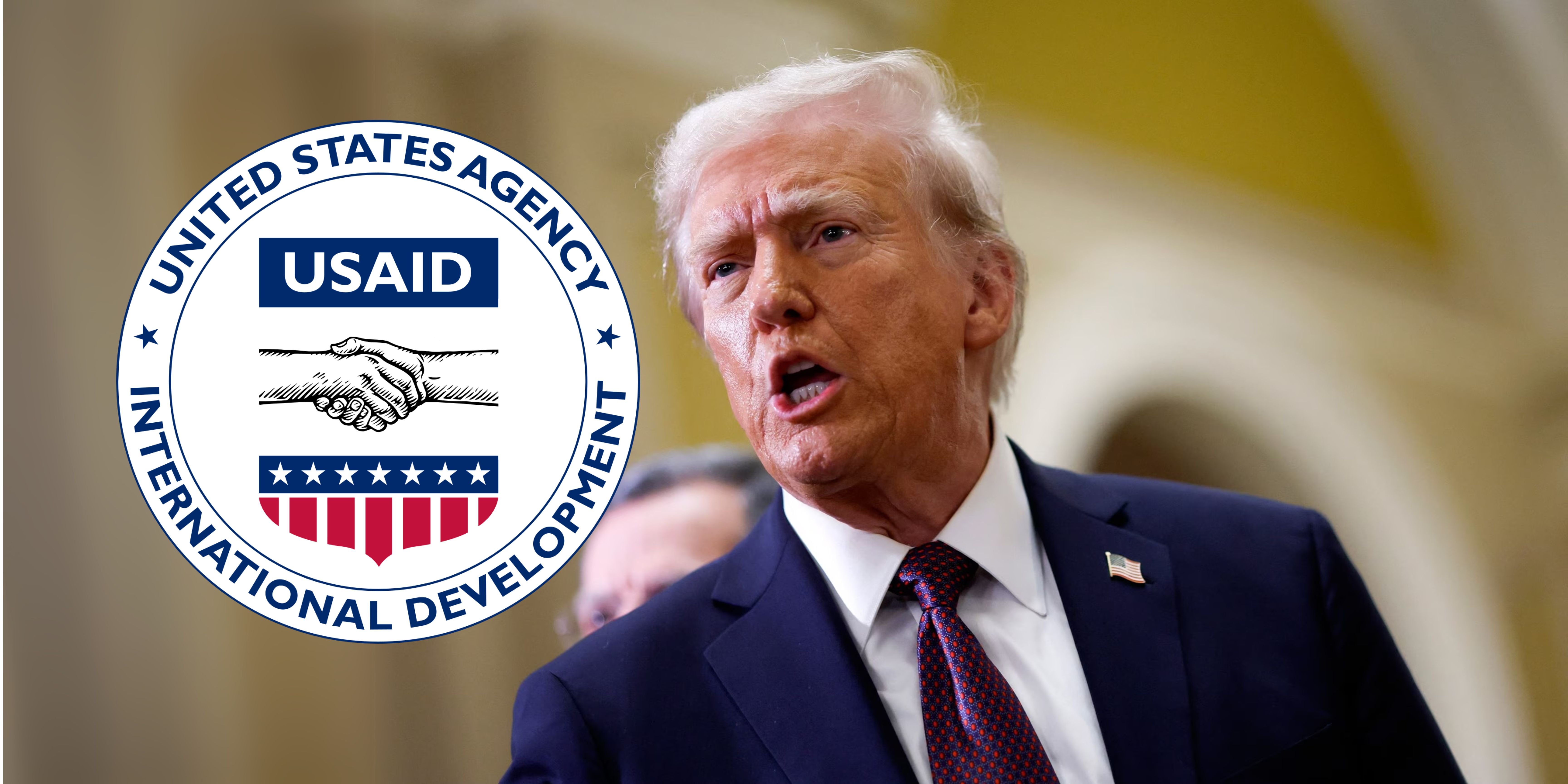 Trump says US aid agency should 'close'
