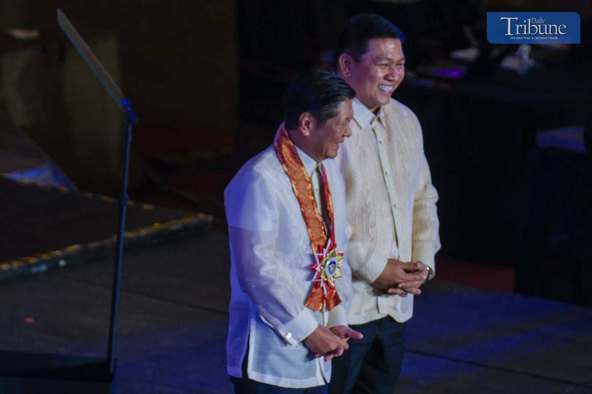 President Marcos and BOC Commisioner Bienvinido Rubio