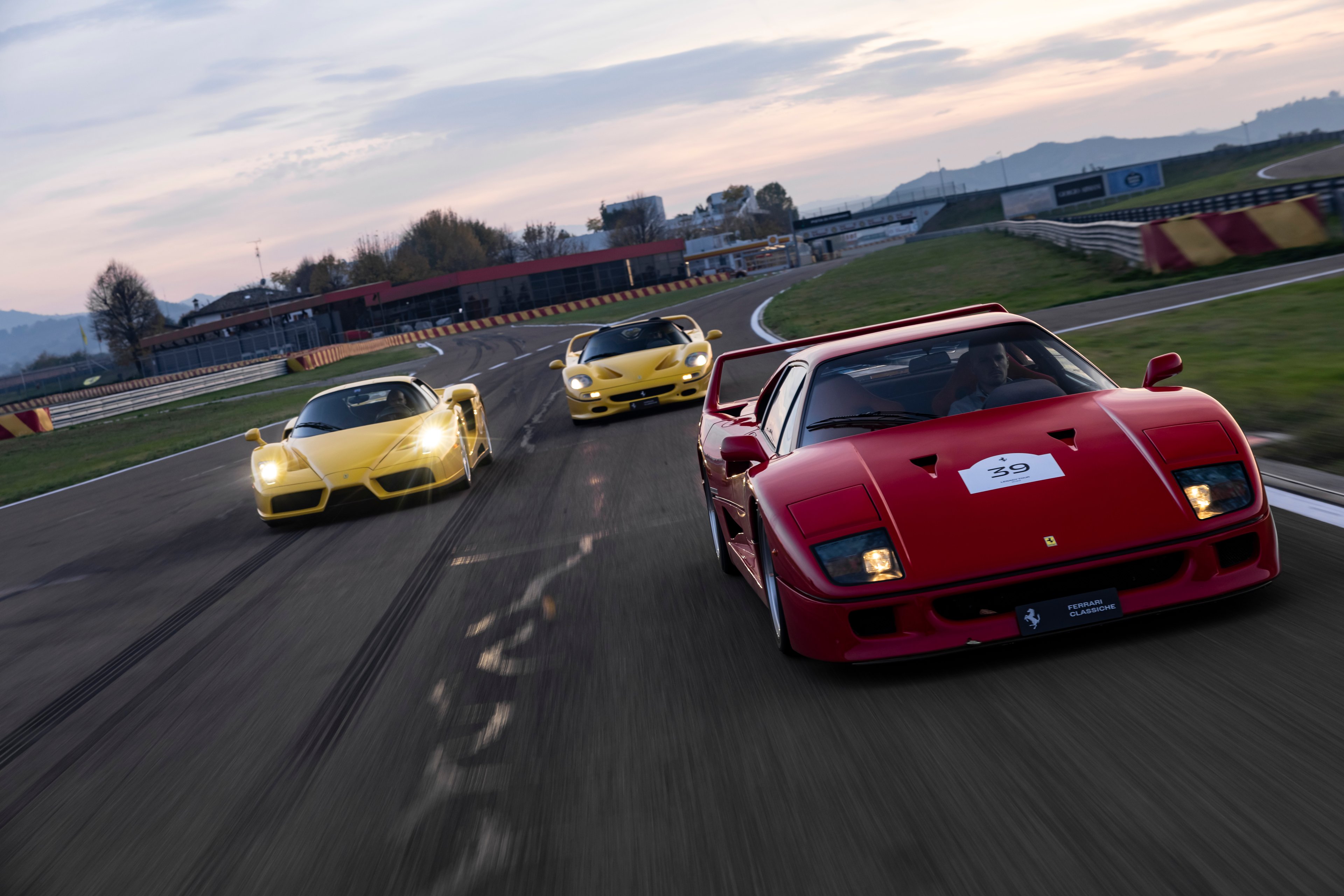 Legends of speed, the Ferrari F40, Enzo Ferrari, and Ferrari F50 showcase the brand’s timeless commitment to performance and design.