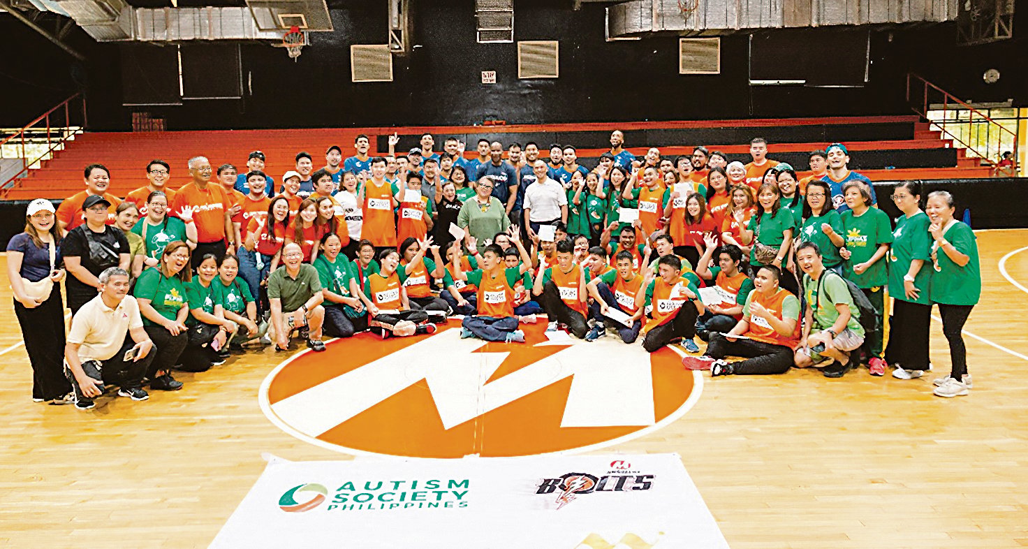 Meralco, Autism Society PH join forces in historic first autism-inclusive basketball clinic