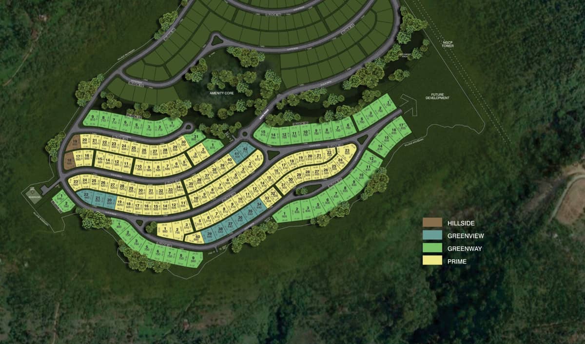 Site development plan.