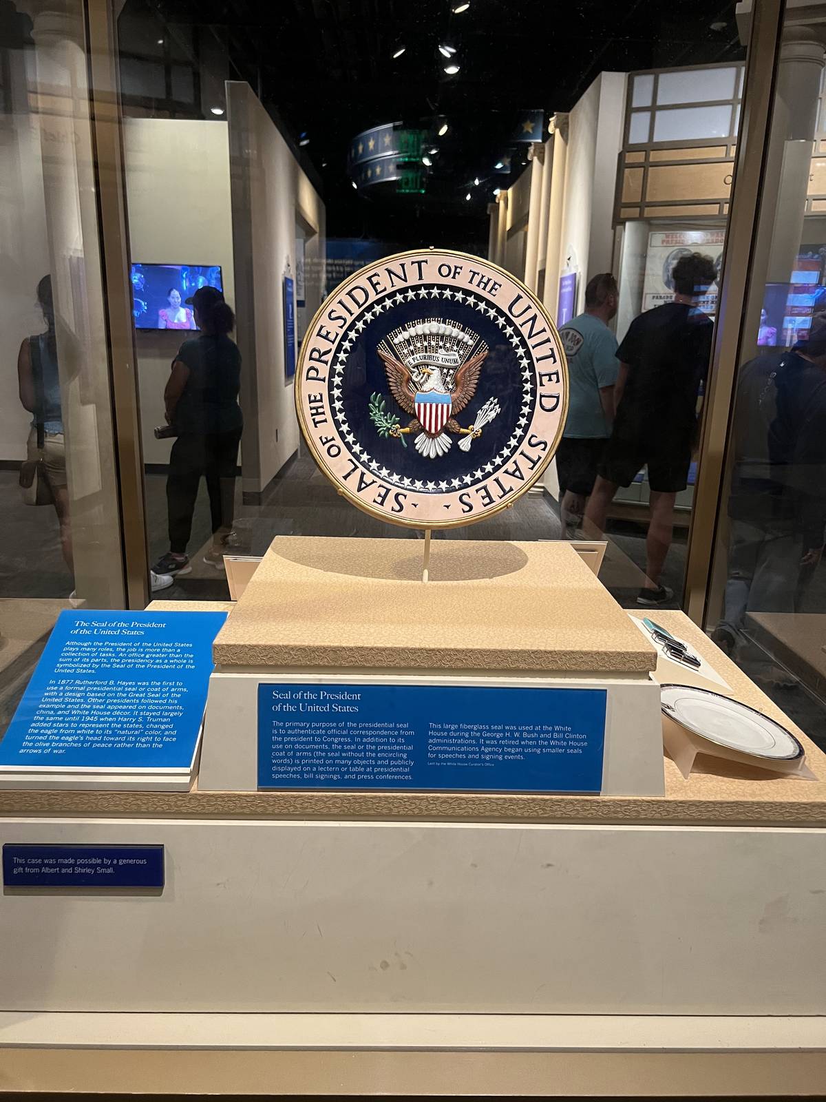 Seal of the President of the United States.
