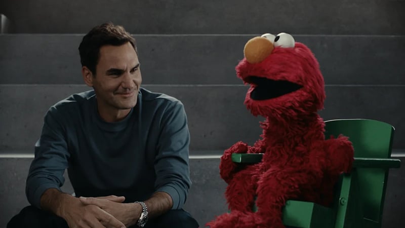 Roger Federer and Elmo star in Super Bowl Ad for On shoes