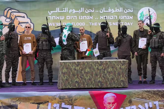 Hamas frees 3 Israeli captives in exchange for 183 Palestinian prisoners