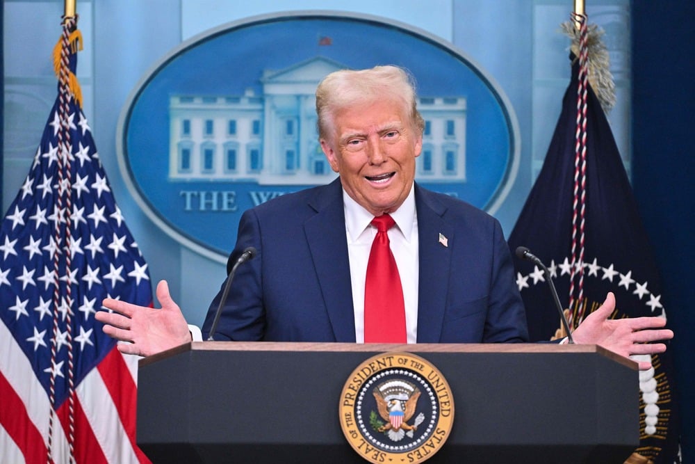 US President Donald Trump