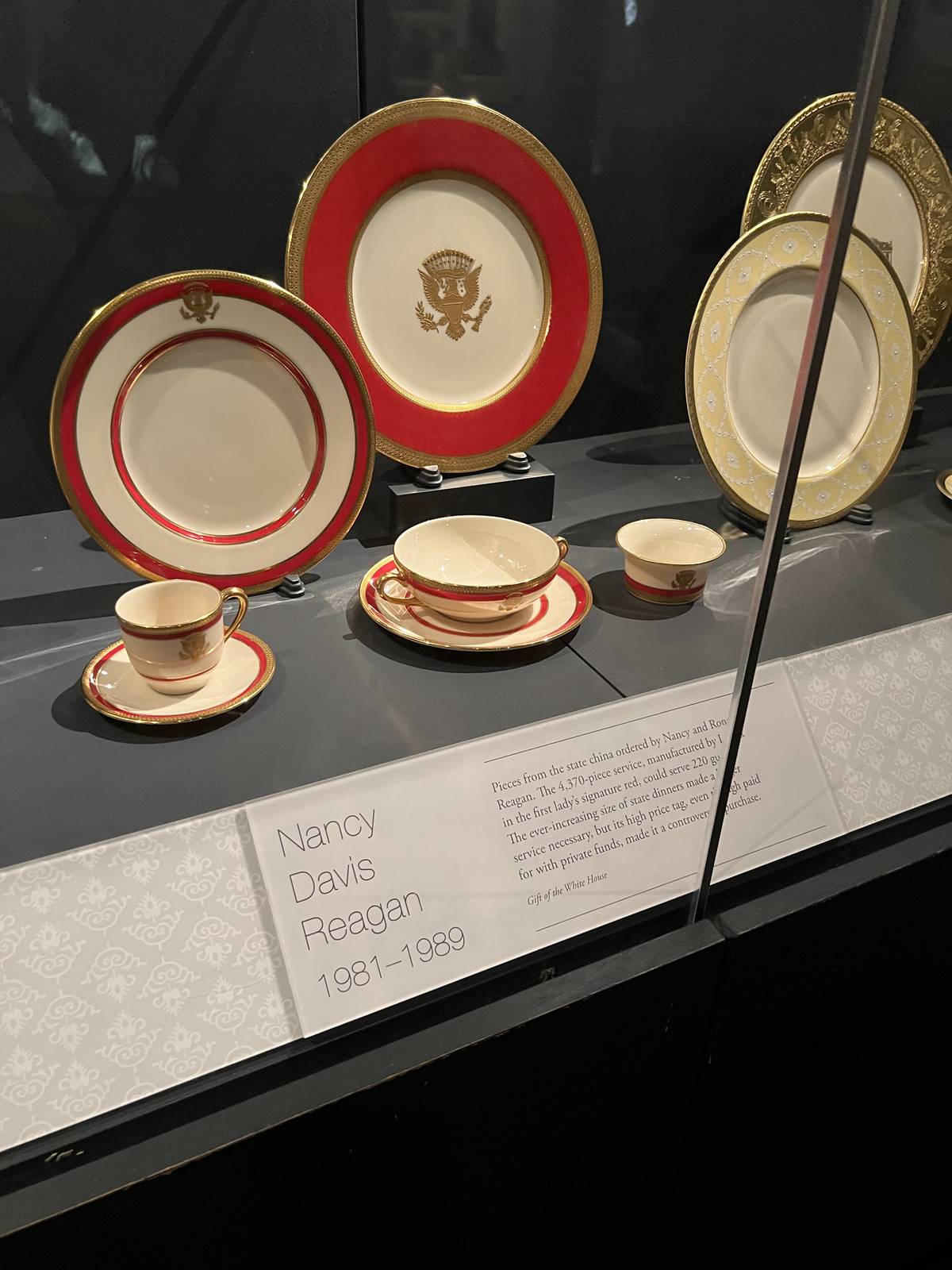 White House fine china collection.