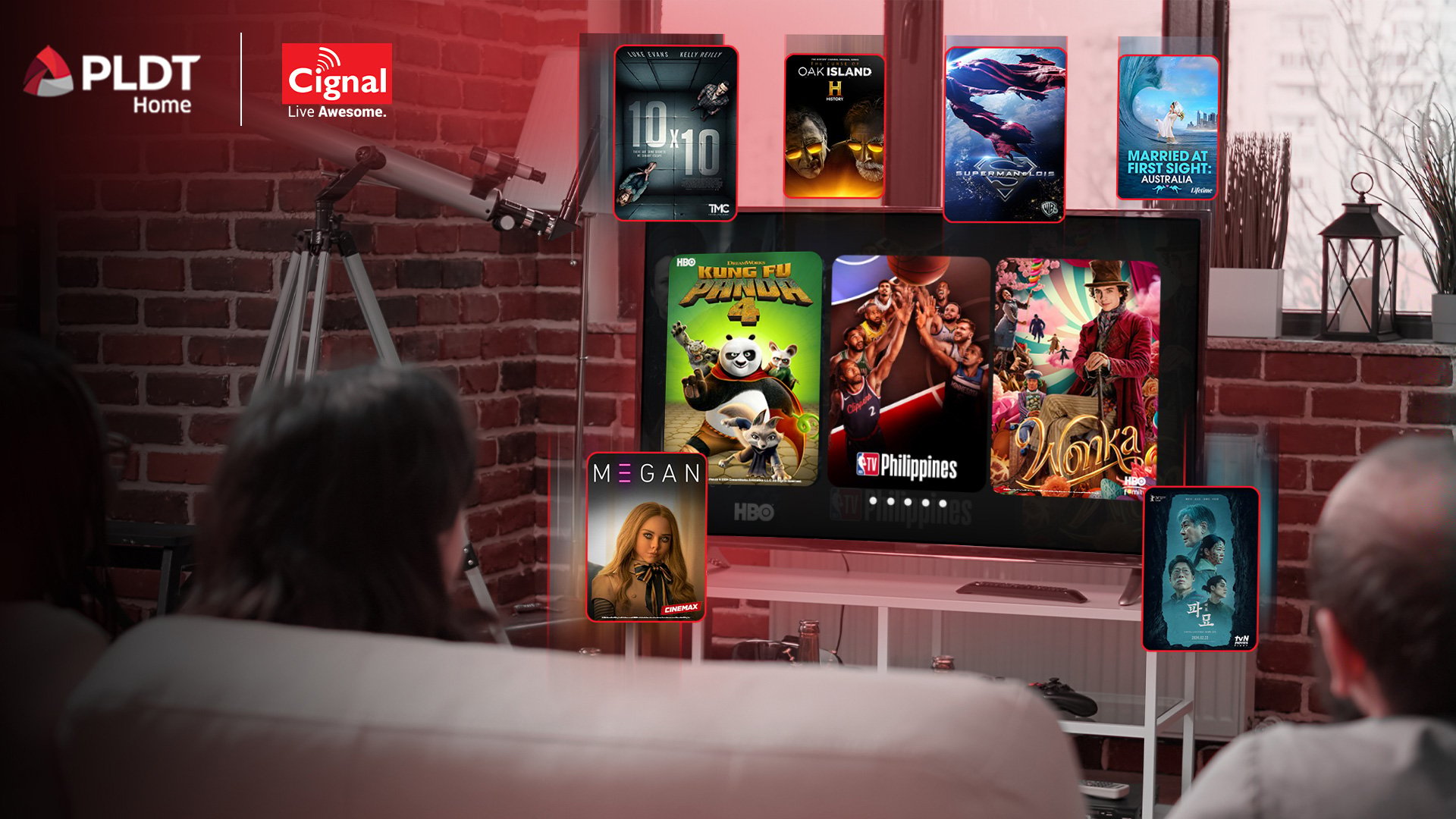 Cignal’s newest offering packs a punch at 95 channels for only P290/month!