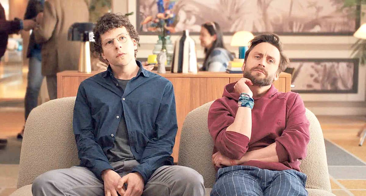 Jesse Eisenberg and Kieran Culkin in ‘A Real Pain.’