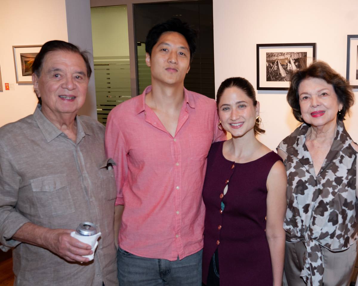 Linggoy Araneta, Luis and Xandra Araneta with Conchitina Ladao.