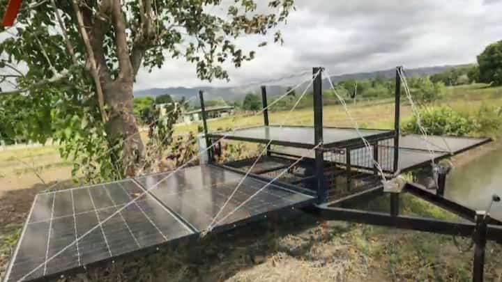 The mobile solar-powered irrigation system can sustain soybean farms in different locations.