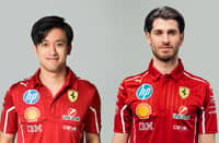 Zhou Guanyu and Antonio Giovinazzi are reserve drivers for Scuderia Ferrari HP.