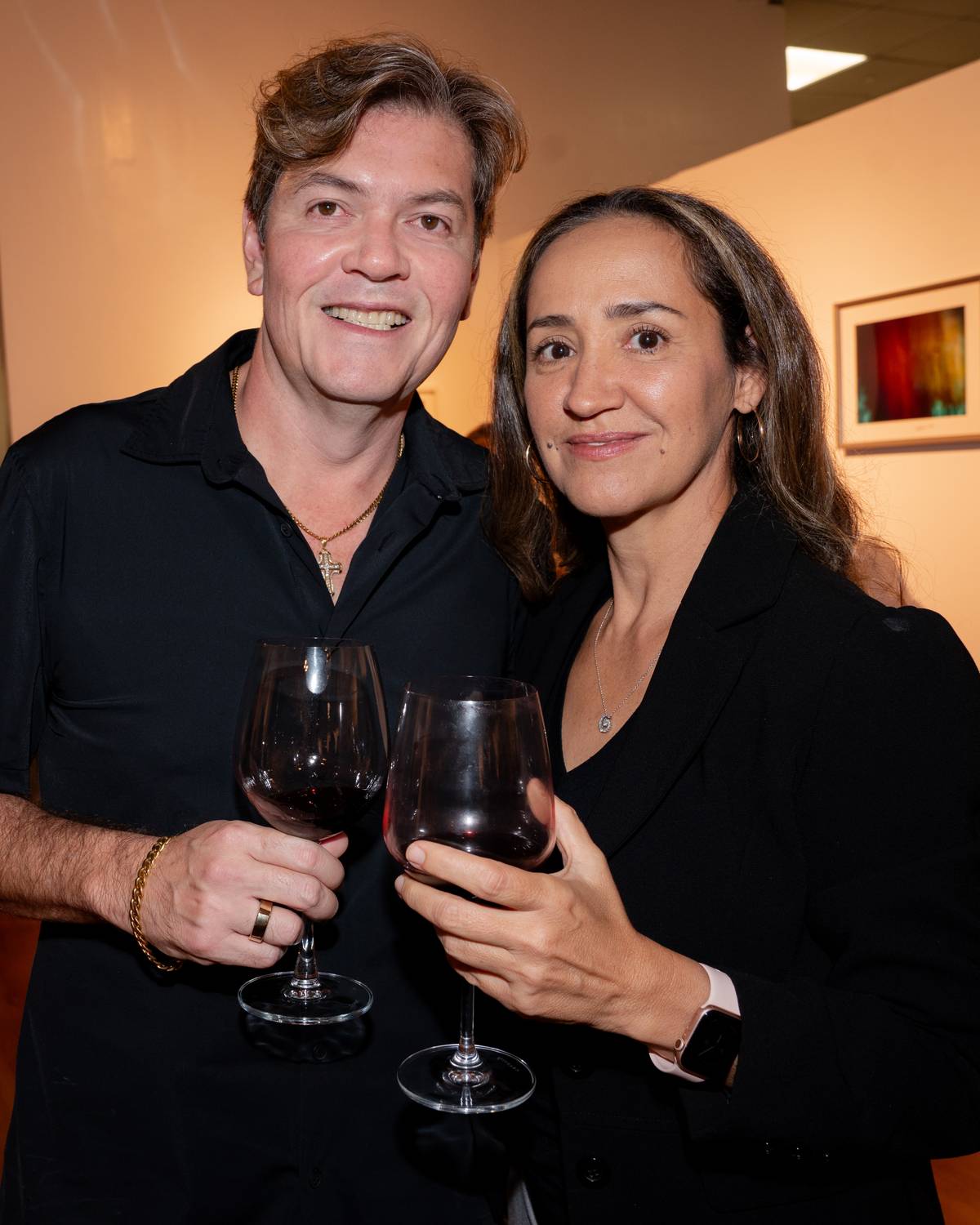Dino Araneta with Pilar Bonnin.