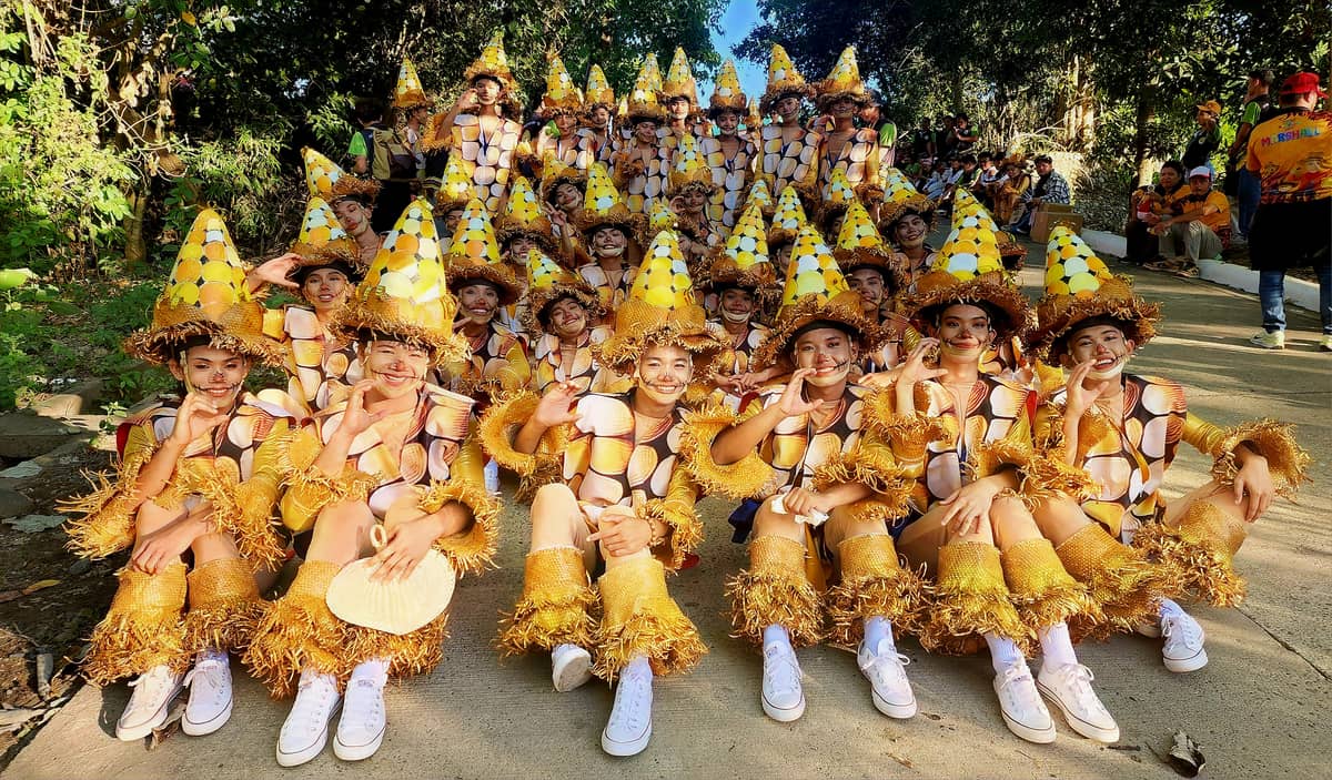The street dancing contingent from Cauayan City.
