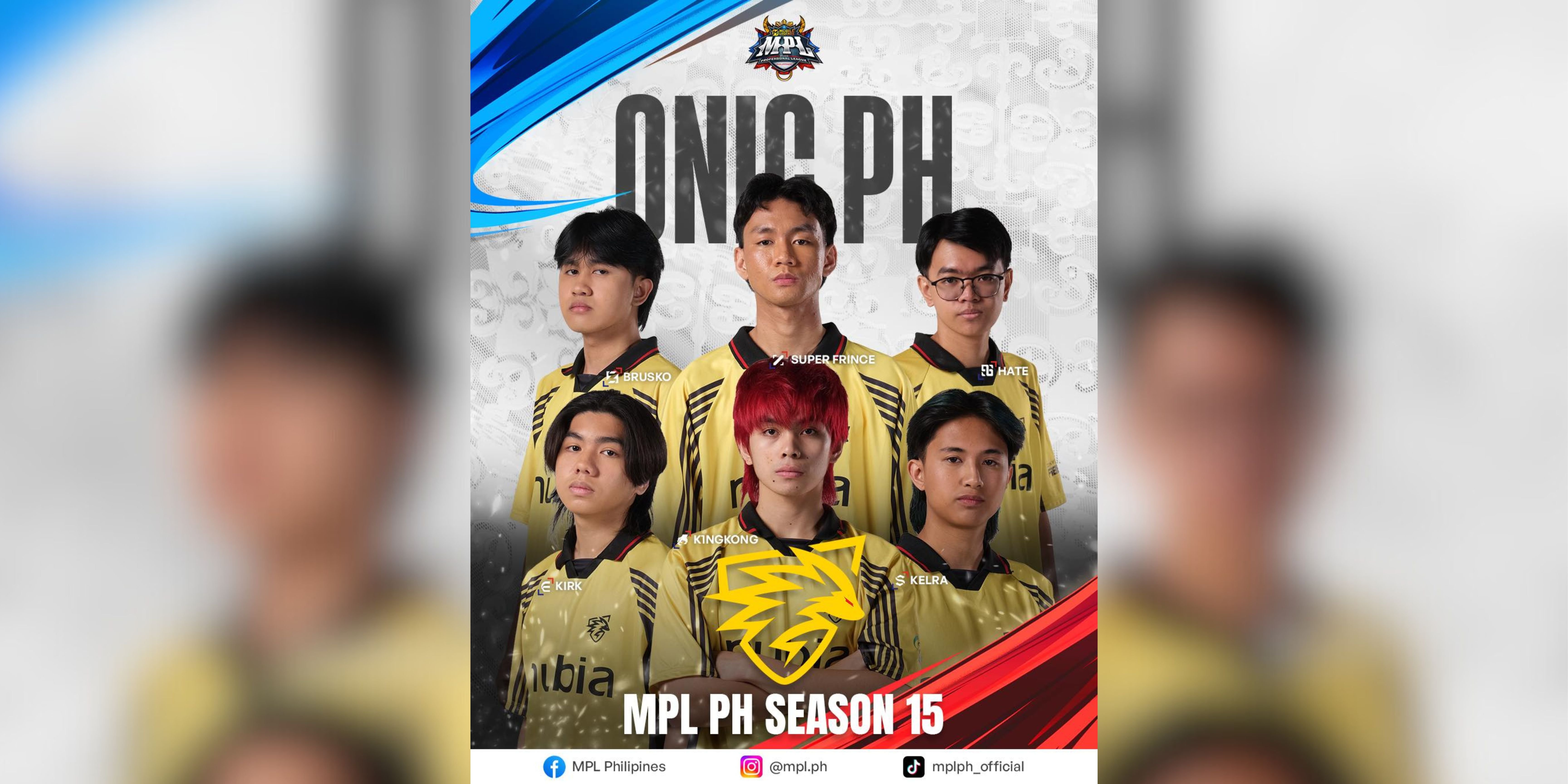 ONIC sticks to world champion roster for MPL S15