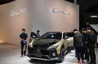 A look at a Lexus during the 16th Shanghai International Automobile Industry Exhibition in Shanghai.