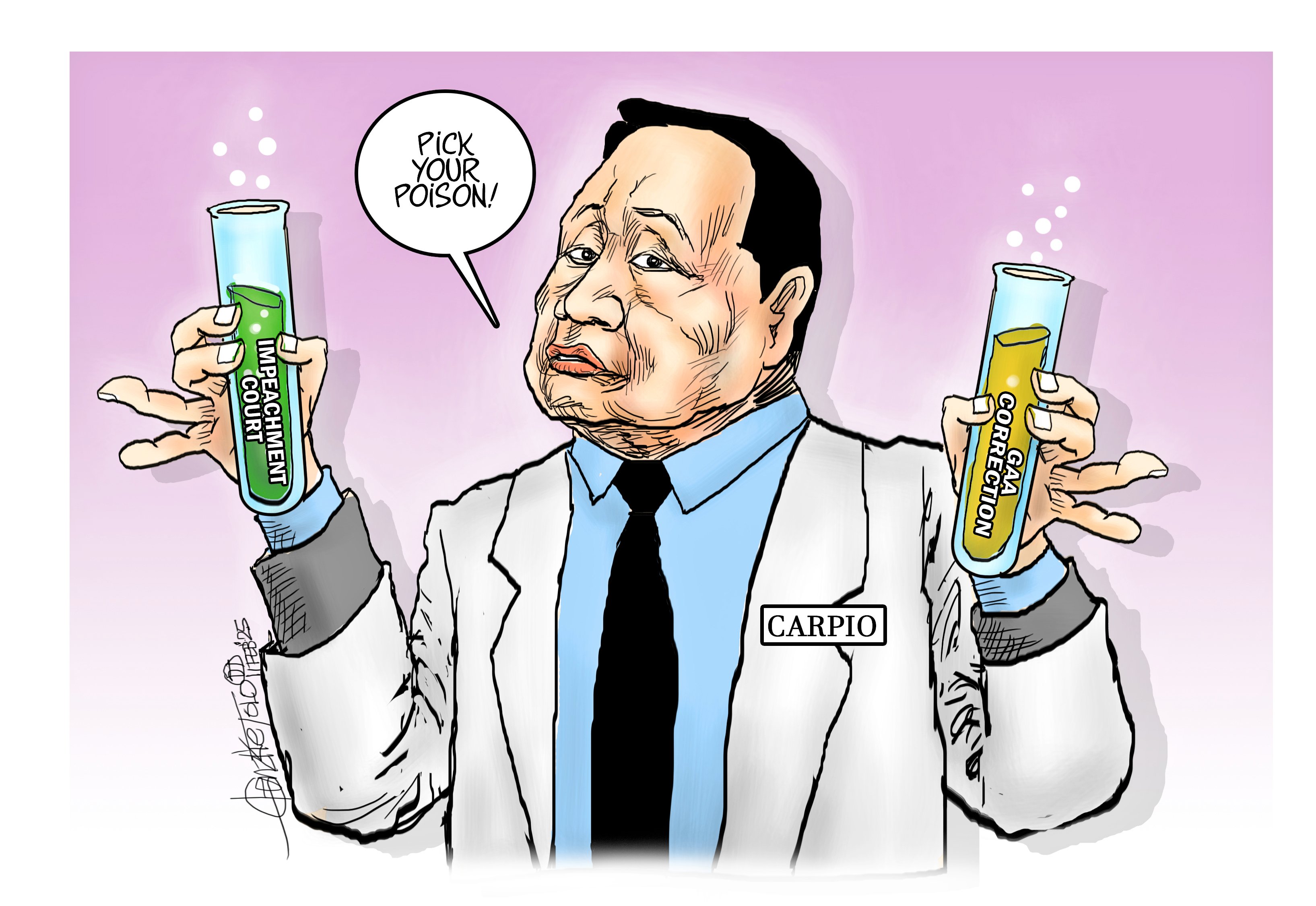 Carpio’s 20-day formula