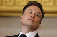 (FILES) Tesla, SpaceX and X CEO Elon Musk looks on ahead of the inauguration ceremony where Donald Trump will sworn in as the 47th US President in the US Capitol Rotunda in Washington, DC, on 20 January 2025. US President Donald Trump said in remarks airing on 9 February 2025, that Musk, who is presiding over a purge of US government jobs, will help find "hundreds of billions of dollars of fraud" in federal agencies.