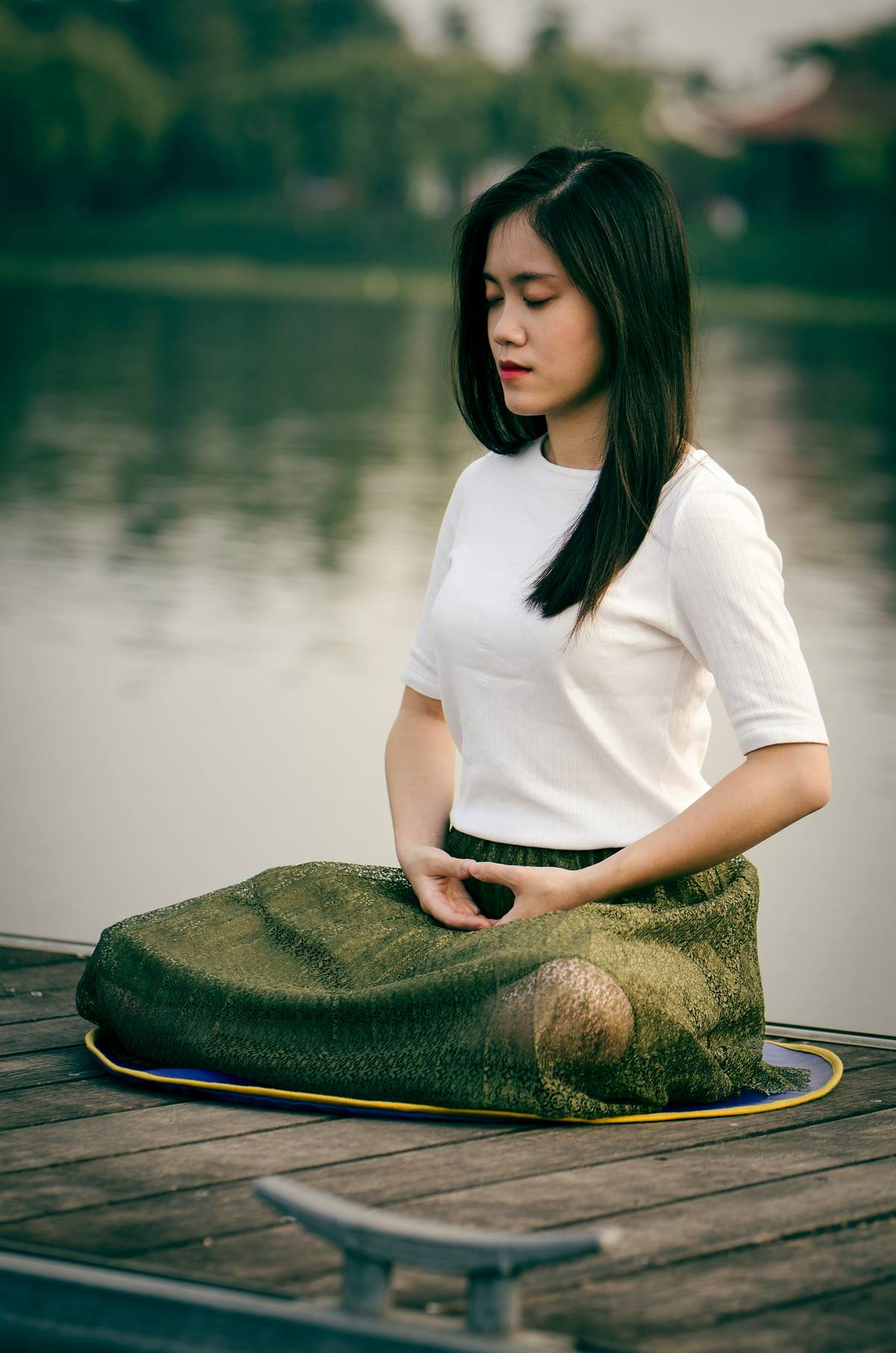 Practice mindfulness to help manage. stress and reduce anxiety and depression.