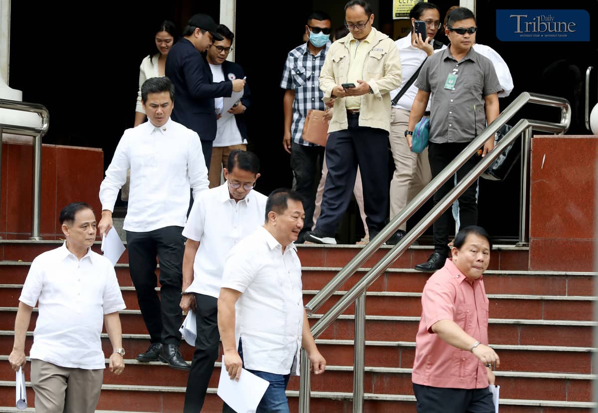 Davao Del Norte Rep. Pantaleon Alvarez, Atty. Ferdie Topacio, Senatorial aspirant Jimmy Bondoc, Citizens Crime Watch’s Diego Magpantay, and Ret. Gen. Virgilio Garcia file criminal and graft complaints before the Office of the Ombudsman on 10 February 2025, against House Speaker Martin Romualdez, House Majority Leader Manuel Jose Dalipe, former House appropriations committee chair and Ako Bicol Party-list Rep. Zaldy Co, and Acting appropriations committee chair Marikina Rep. Stella Quimbo. The complaints allege P241 billion in “illegal” insertions in the 2025 national budget. The complainants claim these changes were made after the bicameral conference committee’s ratification and were included in blank sections of the signed budget.