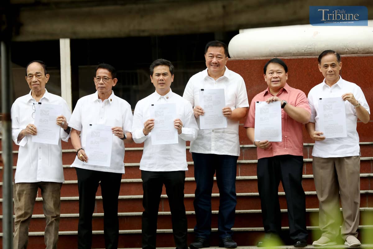 Davao Del Norte Rep. Pantaleon Alvarez, Atty. Ferdie Topacio, Senatorial aspirant Jimmy Bondoc, Citizens Crime Watch’s Diego Magpantay, and Ret. Gen. Virgilio Garcia file criminal and graft complaints before the Office of the Ombudsman on 10 February 2025, against House Speaker Martin Romualdez, House Majority Leader Manuel Jose Dalipe, former House appropriations committee chair and Ako Bicol Party-list Rep. Zaldy Co, and Acting appropriations committee chair Marikina Rep. Stella Quimbo. The complaints allege P241 billion in “illegal” insertions in the 2025 national budget. The complainants claim these changes were made after the bicameral conference committee’s ratification and were included in blank sections of the signed budget.