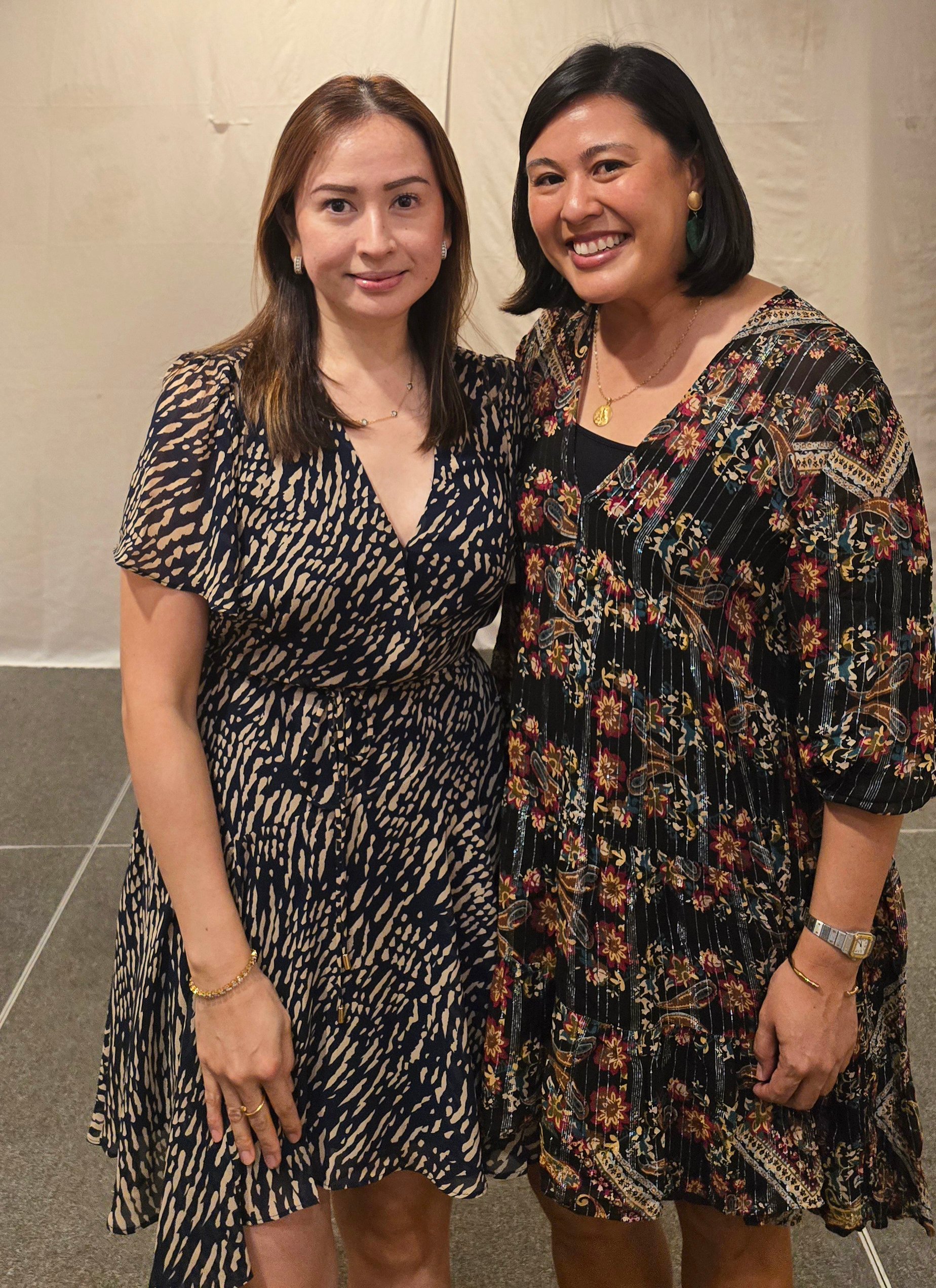 Janeen Quisumbing and Menchit Martinez.