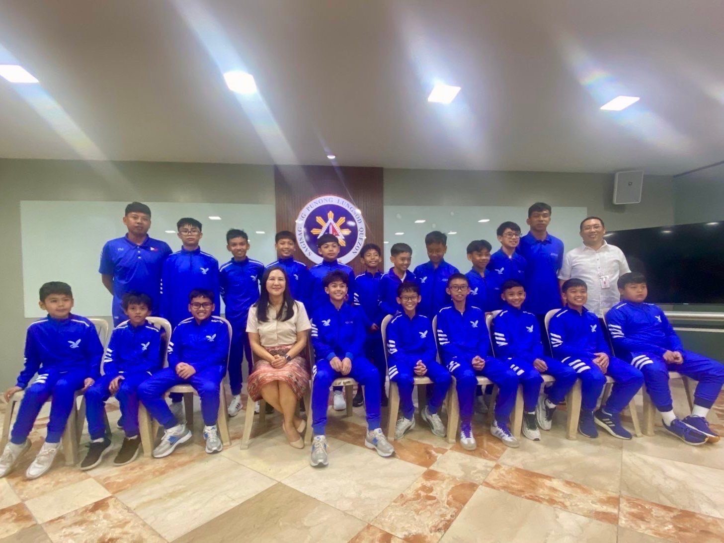 QC recognizes young Ateneo booters