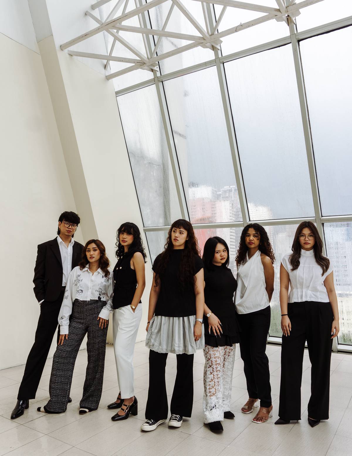 Elijah Mananghaya, Rain Olais, Alessandra Caamic, Gemma Santos, Ysavel Soriano, Genevieve Gutierrez and Micah Lao.
