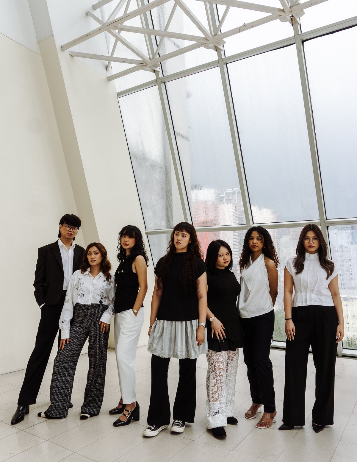 Elijah Mananghaya, Rain Olais, Alessandra Caamic, Gemma Santos, Ysavel Soriano, Genevieve Gutierrez and Micah Lao.