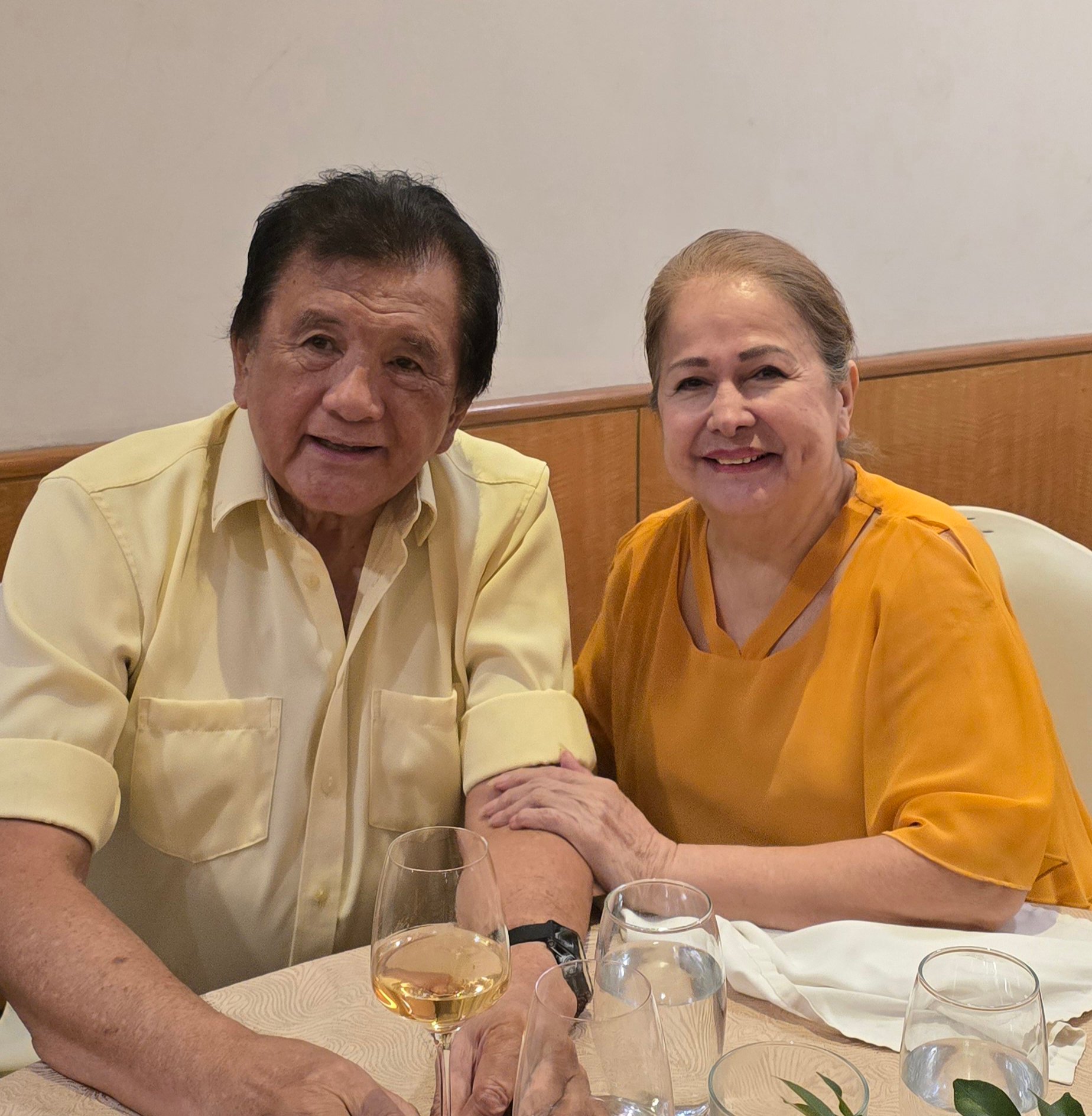 Jerome and Riza Almendras.