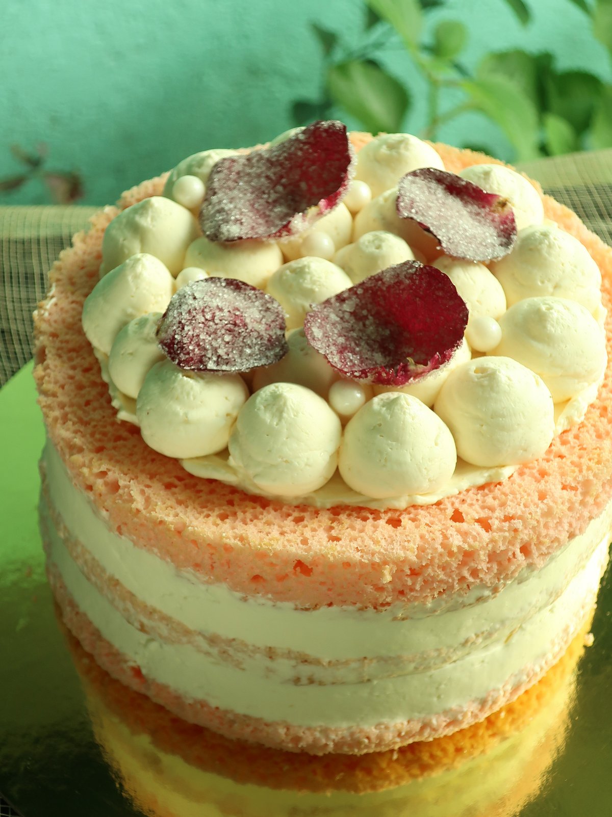 Flour Pot's Rose Cake