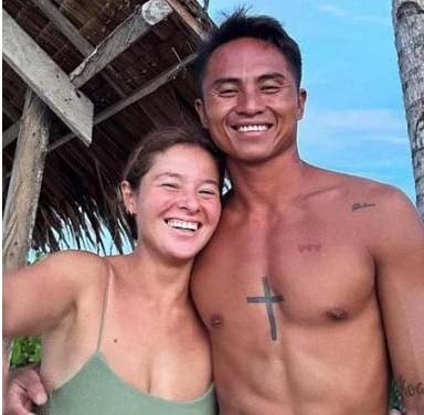 Andi Eigenmann at Philmar Alipayo.