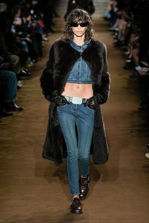 Miu Miu's A/W 24 show.