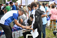 PCSO participates in PCUP Caravan in Padre Garcia, Batangas