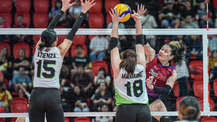Isa Molde provides the extra firepower in Choco Mucho’s five-set escape over Nxled in the 2024-2025 PVL All-Filipino Conference.