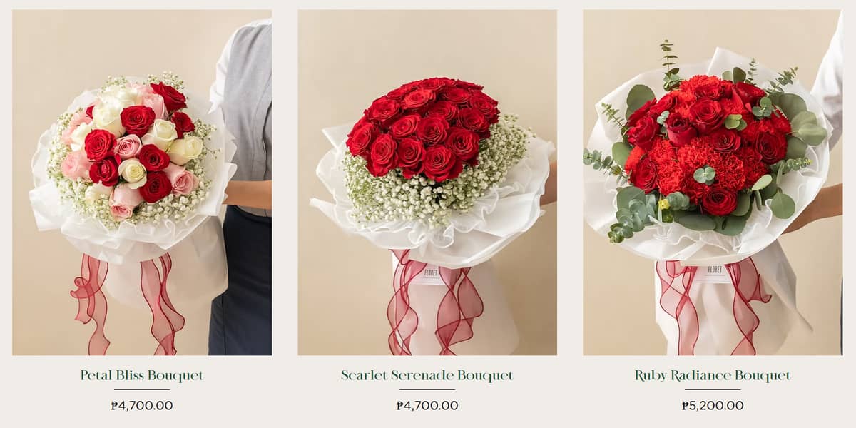 Screen grab from Floret Fresh on their website