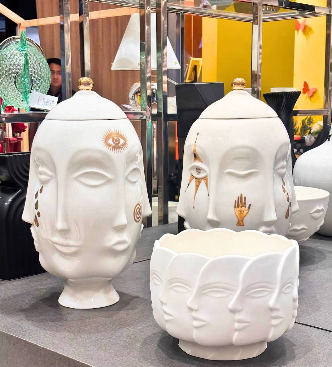 Gilded Muse Frida Vase.