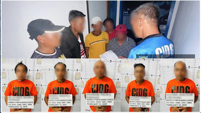 5 most wanted in Central Visayas nabbed — CIDG