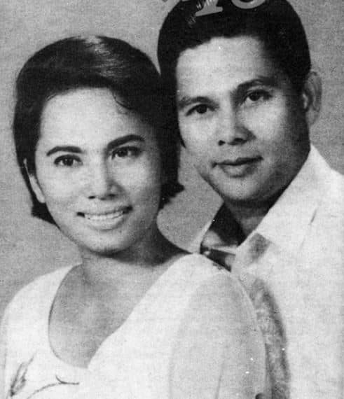 Mat Ranillo Jr. and Gloria Sevilla.