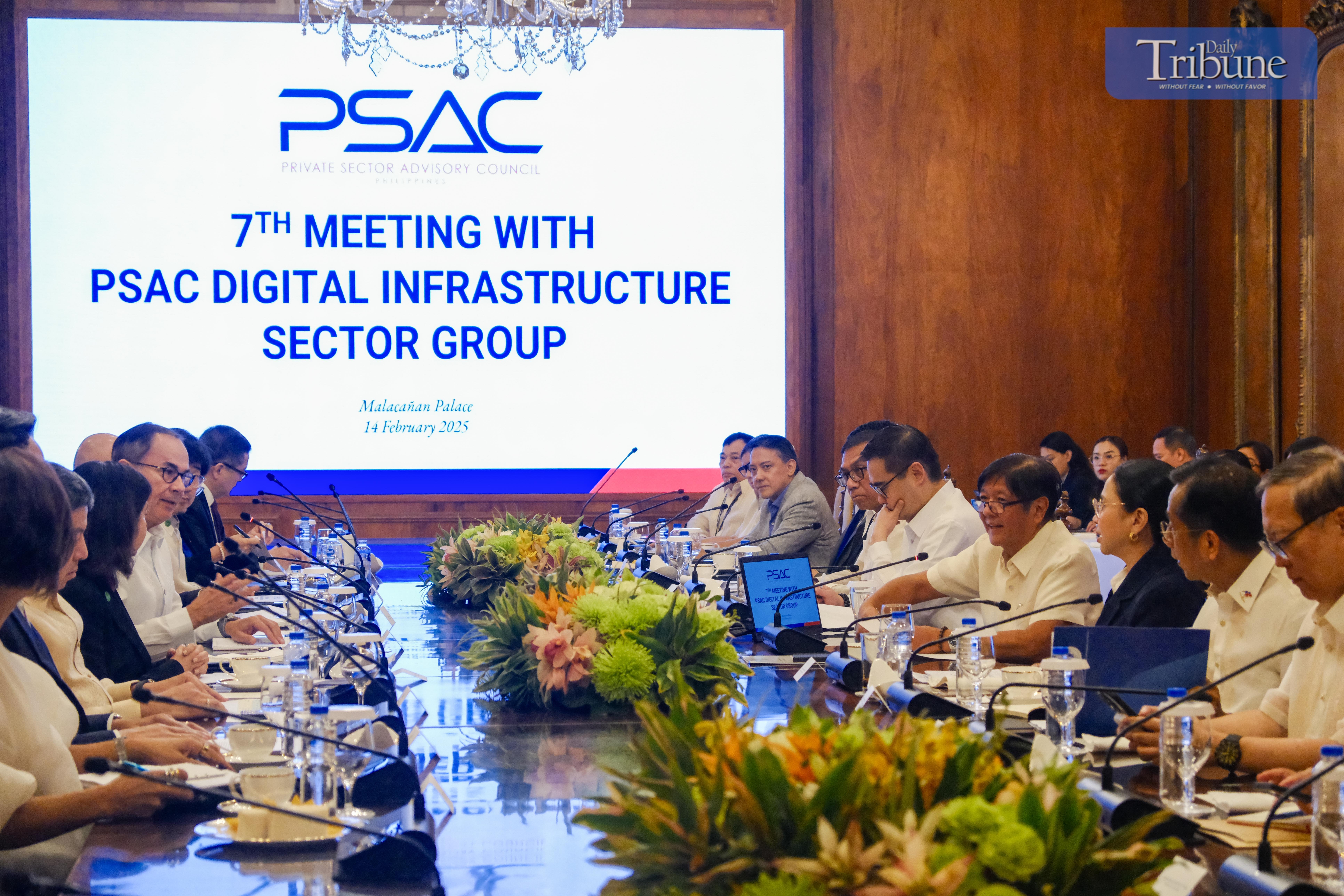 President Marcos presides PSAC meeting on digital infrastructure