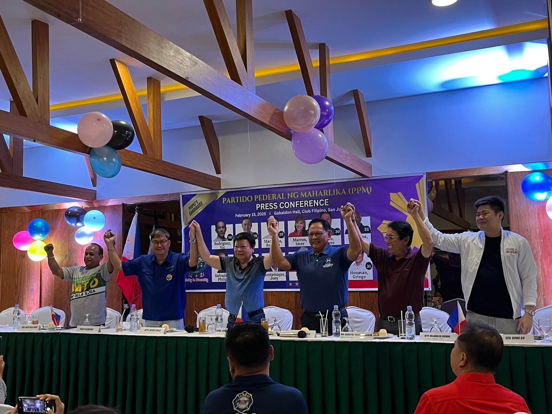 PPM endorses PDP-Laban, Alyansa Para sa Bagong Pilipinas senatorial bets