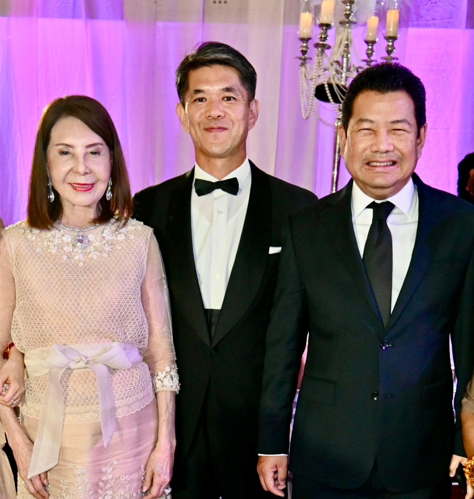 Angola Consul Helen Ong, Ambassador of Japan, Endo Kazurya and Ambassador of Thailand, Tull Traisorat.