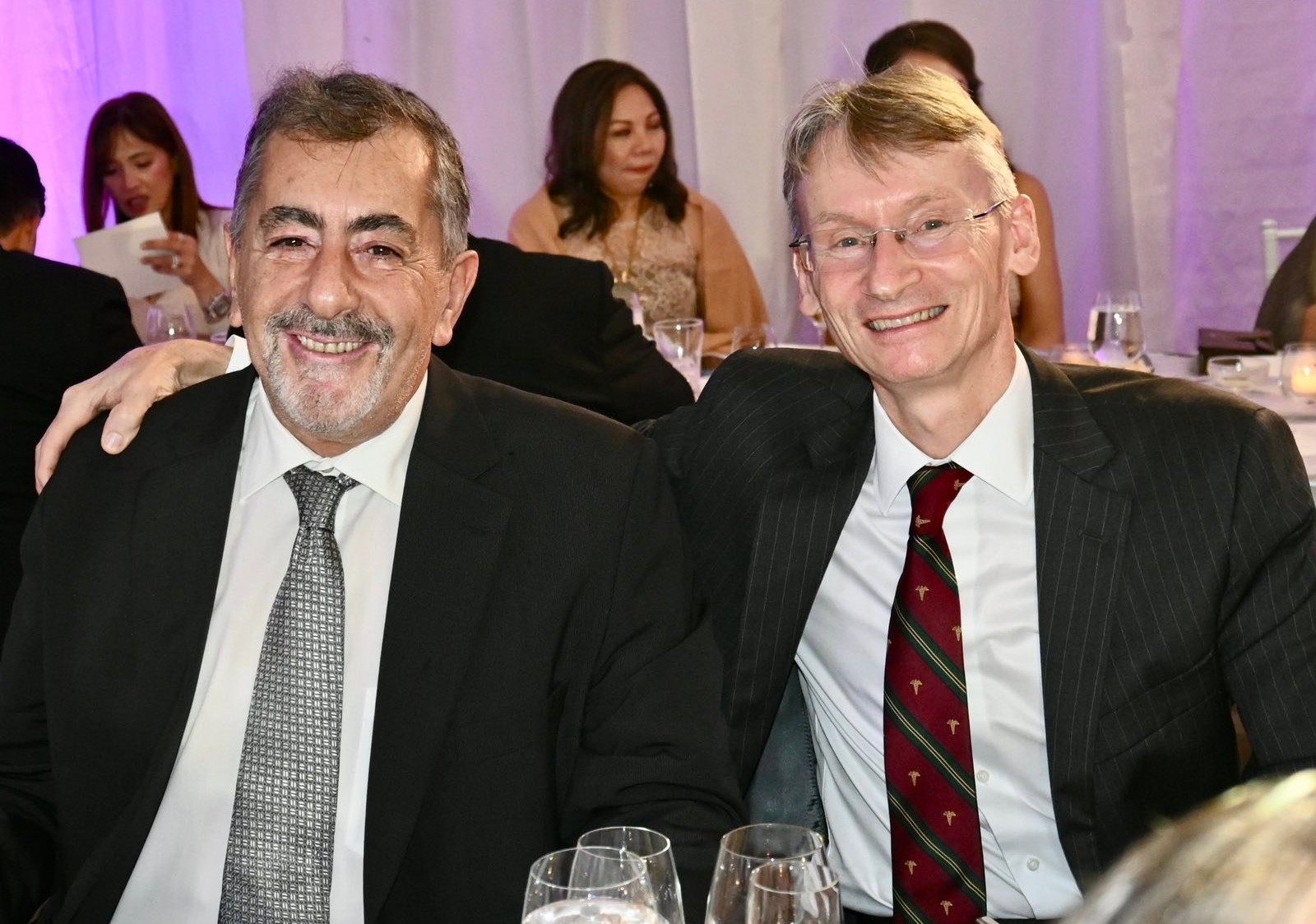 Greece  Ambassador Ioannis Pediotis and Sweden Ambassador Harald Fries.