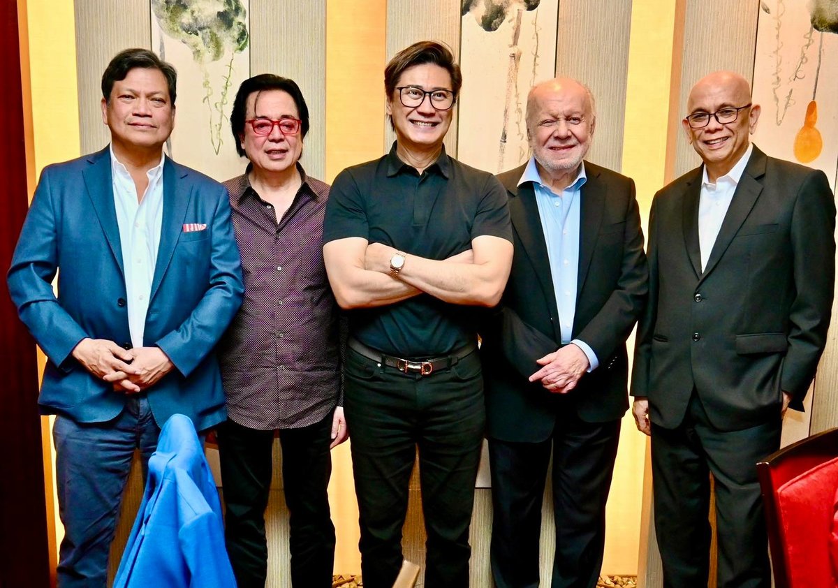 Noel Oñate, Ramon Jacinto, Chris Badiola, Ambassador Philippe Lhuillier and Roberto ‘Bobby’ Alvarez.