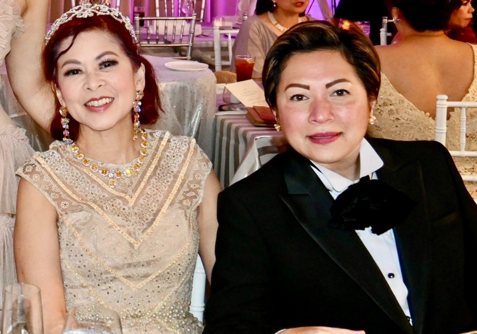Tessa Valdes and Irene Nubla.