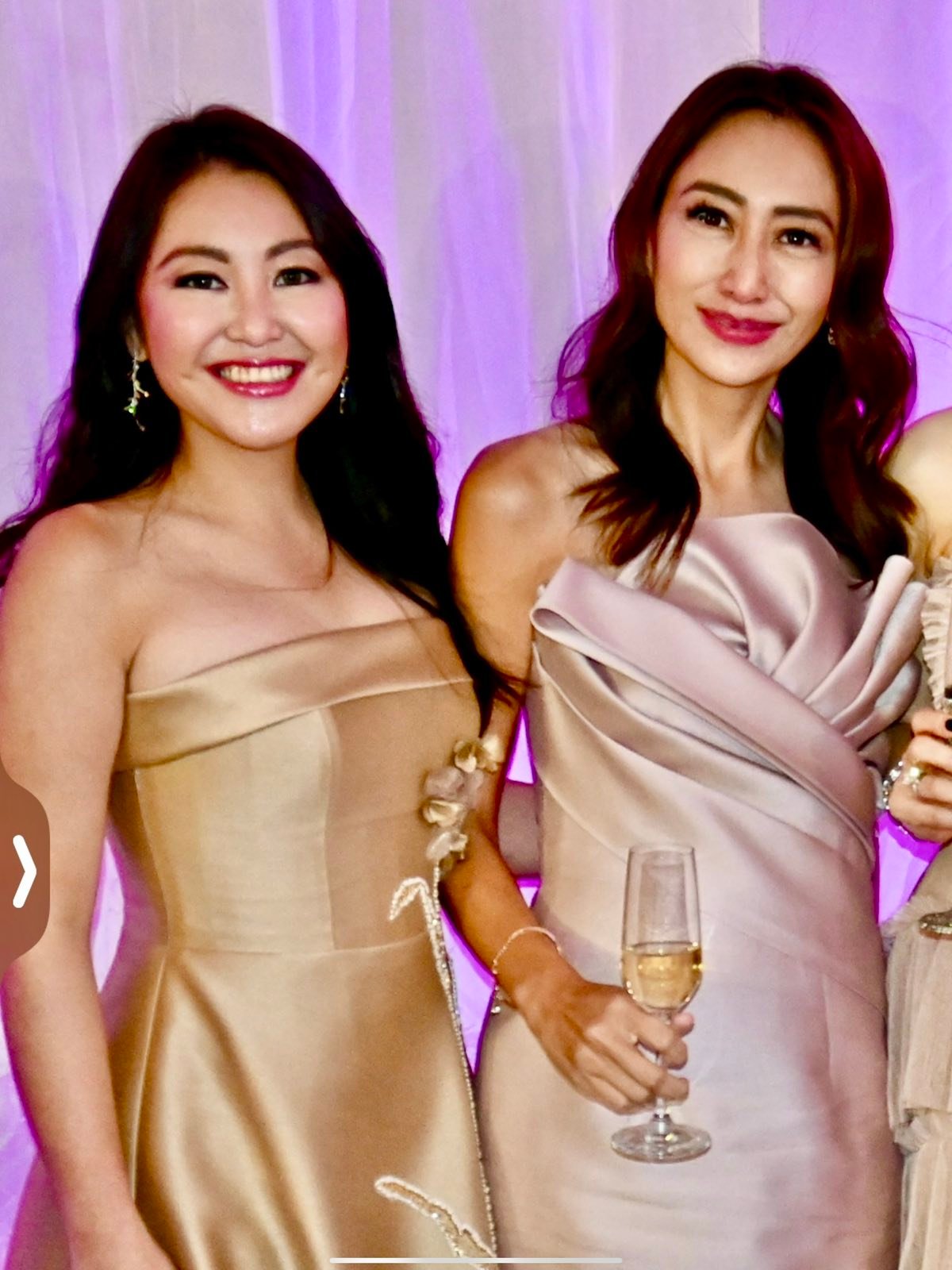 Sheree Chua and Tiffany Copok.