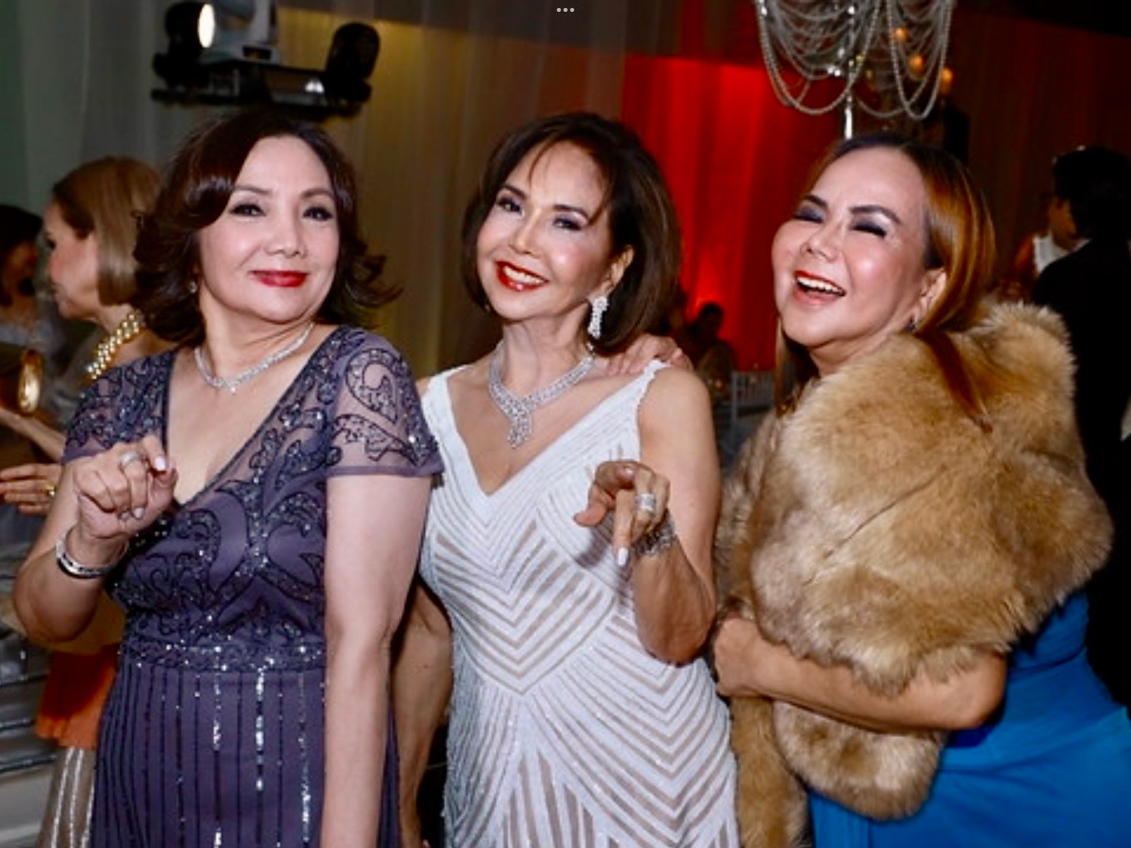 Alice Samson, General Consul of Monaco Fortune Ledesma and Marissa Fenton.