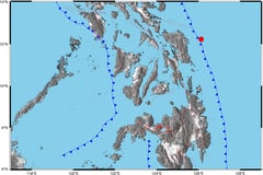 Twin magnitude 4 quakes strike off Hernani, Eastern Samar