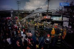 Blaze razes Barangay Pag-asa residences